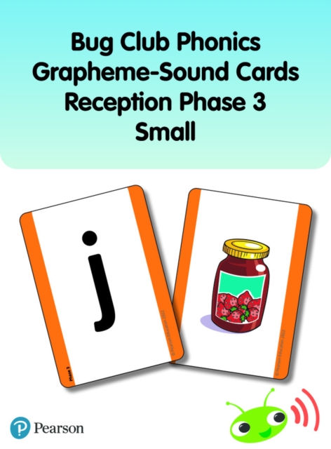 Bug Club Phonics Grapheme-Sound Cards Reception Phase 3 (Small), Cards Book