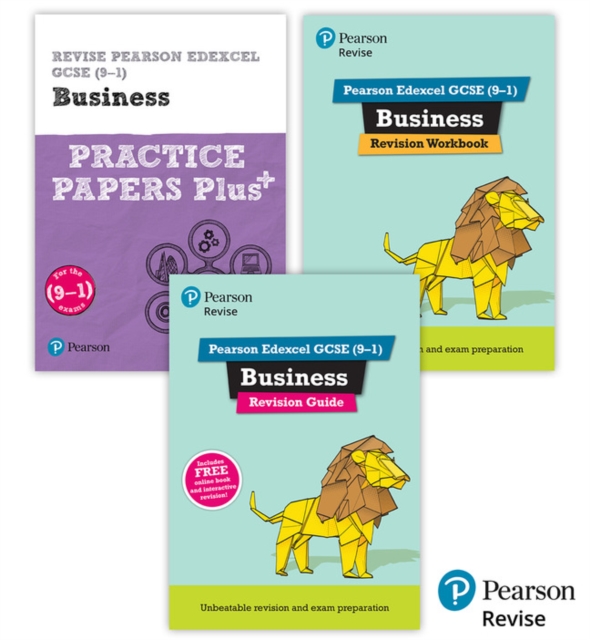 New Pearson Revise Edexcel GCSE (9-1) Business Complete Revision & Practice Bundle - 2023 and 2024 exams, Multiple-component retail product Book