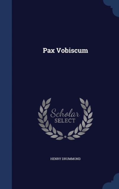 Pax Vobiscum, Hardback Book