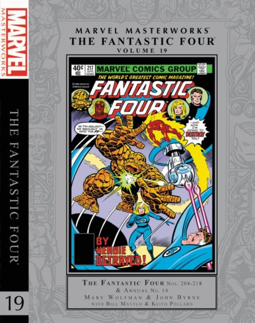 Marvel Masterworks: The Fantastic Four Vol. 19, Hardback Book