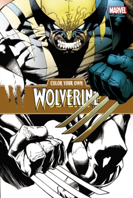 Color Your Own Wolverine, Paperback / softback Book