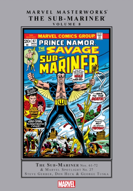 Marvel Masterworks: Sub-mariner Vol. 8, Hardback Book