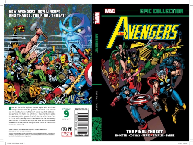 Avengers Epic Collection: The Final Threat, Paperback / softback Book