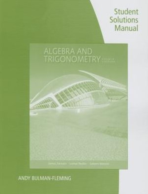 Student Solutions Manual for Stewart/Redlin/Watson's Algebra and  Trigonometry, 4th, Paperback / softback Book
