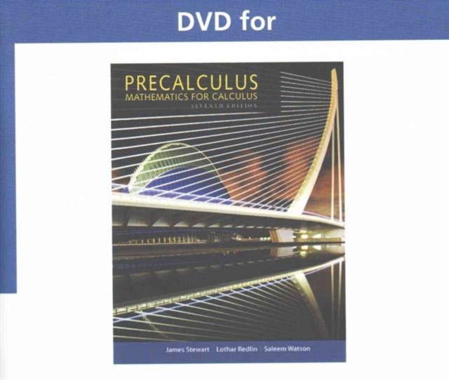 DVD (Text Specific) for Stewart/Redlin/Watson's Precalculus:  Mathematics for Calculus, DVD-ROM Book
