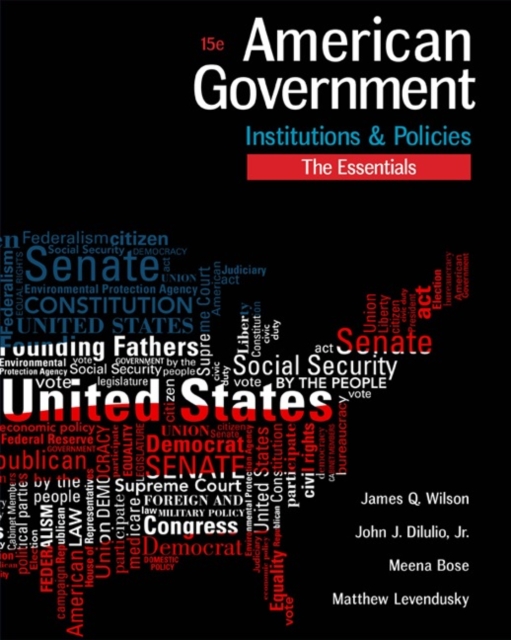 American Government : Institutions and Policies, Essentials Edition, Paperback / softback Book