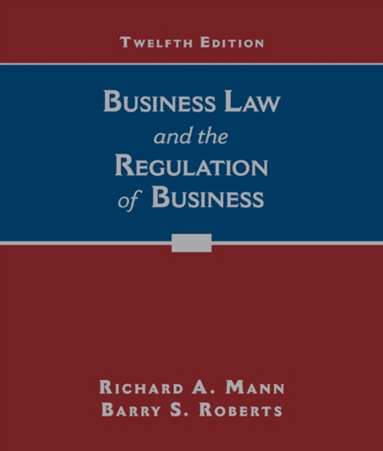 Business Law and the Regulation of Business, Hardback Book