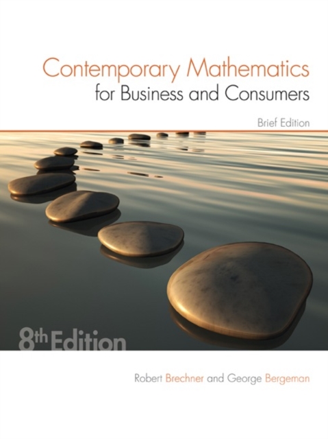 Contemporary Mathematics for Business & Consumers, Brief Edition, Paperback / softback Book