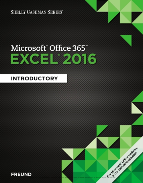 Shelly Cashman Series(R) Microsoft(R) Office 365 & Excel 2016, PDF eBook
