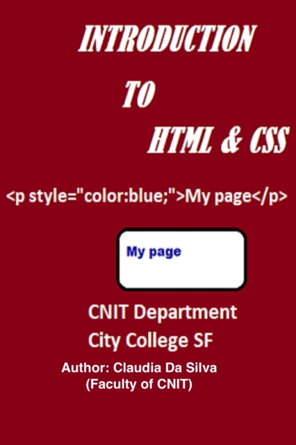 Introduction to HTML & CSS, EPUB eBook