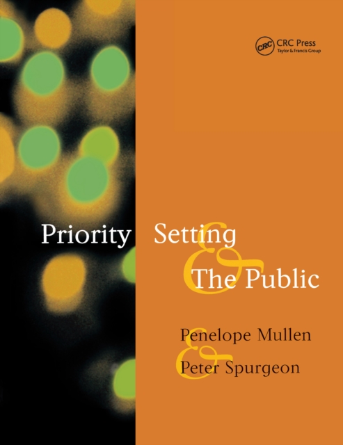 Priority Setting and the Public, EPUB eBook