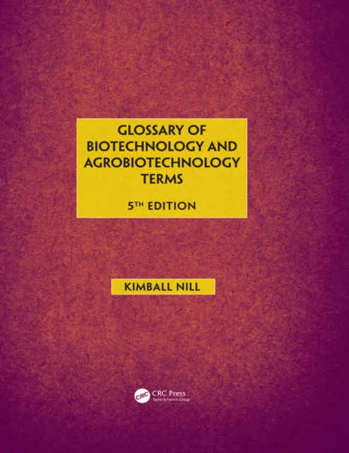 Glossary of Biotechnology & Agrobiotechnology Terms, EPUB eBook