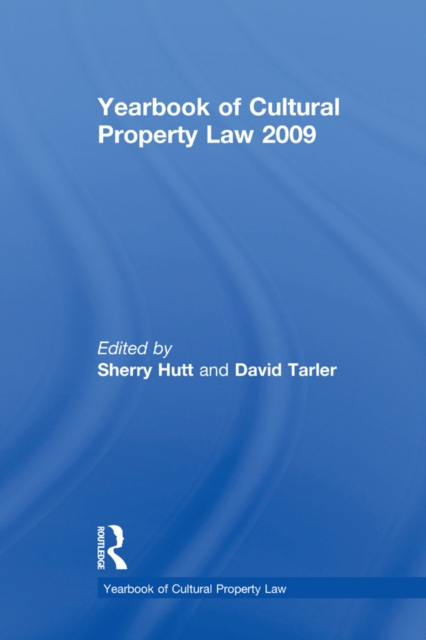 Yearbook of Cultural Property Law 2009, PDF eBook