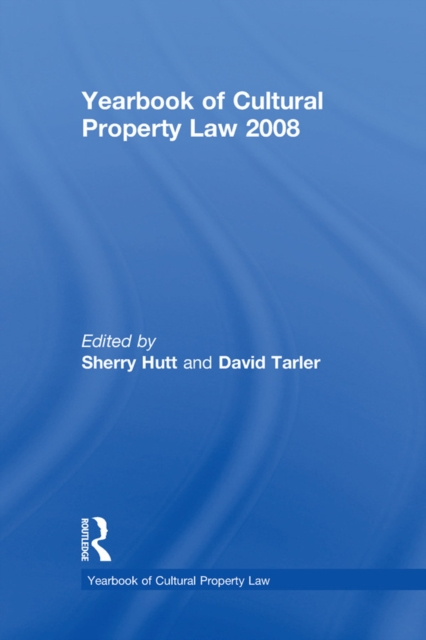 Yearbook of Cultural Property Law 2008, EPUB eBook
