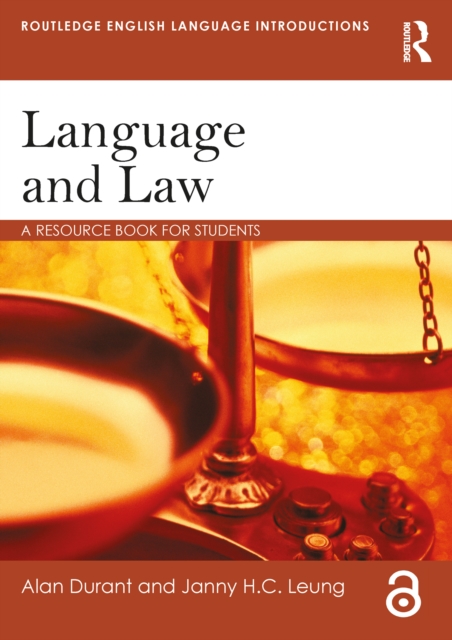 Language and Law : A resource book for students, EPUB eBook