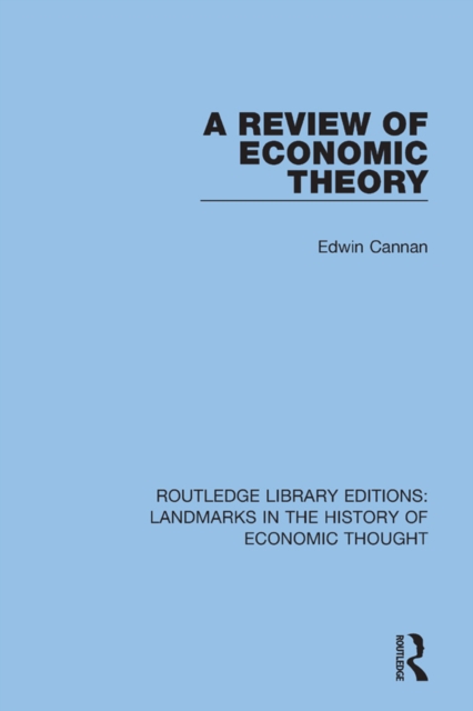 A Review of Economic Theory, EPUB eBook