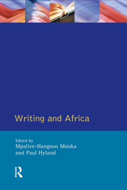 Writing and Africa, PDF eBook