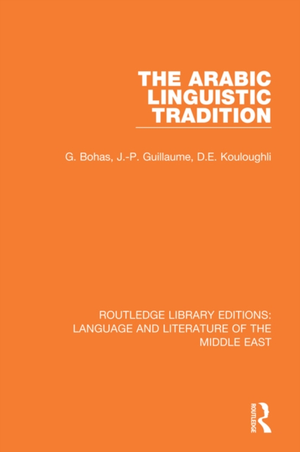 The Arabic Linguistic Tradition, EPUB eBook