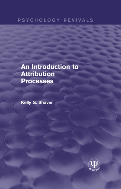 An Introduction to Attribution Processes, EPUB eBook