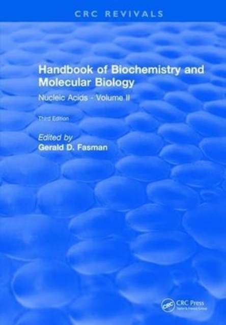 Handbook of Biochemistry : Section B Nucleic Acids, Volume II, Hardback Book