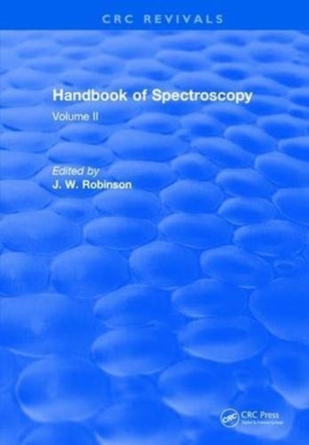 Handbook of Spectroscopy : Volume II, Hardback Book