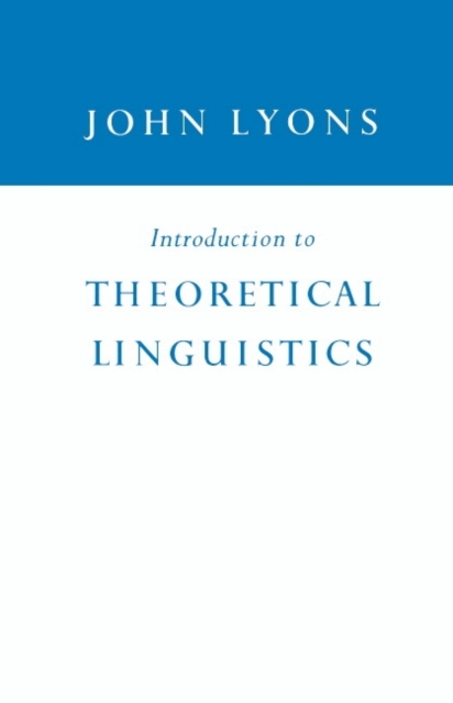 Introduction to Theoretical Linguistics, PDF eBook