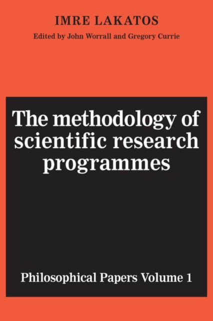 Methodology of Scientific Research Programmes: Volume 1 : Philosophical Papers, PDF eBook