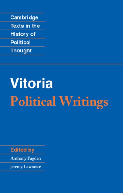Vitoria: Political Writings, PDF eBook