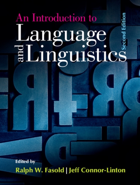 Introduction to Language and Linguistics, EPUB eBook