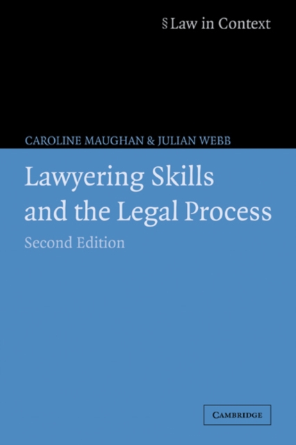 Lawyering Skills and the Legal Process, EPUB eBook