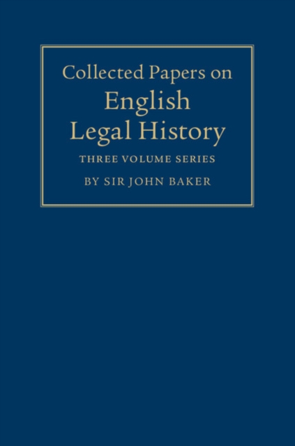 Collected Papers on English Legal History, EPUB eBook