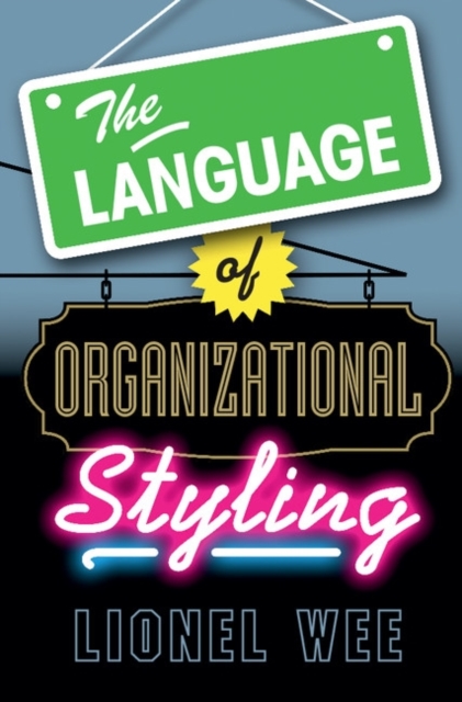 Language of Organizational Styling, PDF eBook