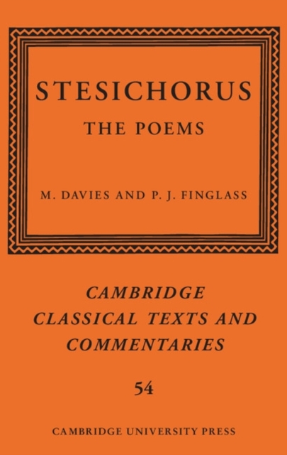 Stesichorus : The Poems, PDF eBook