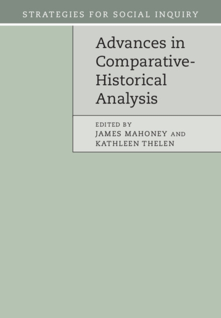 Advances in Comparative-Historical Analysis, PDF eBook