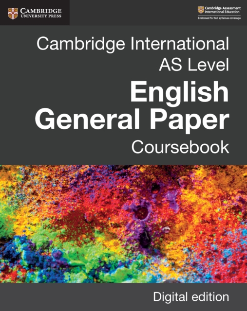 Cambridge International AS Level English General Paper Coursebook Digital Edition, EPUB eBook