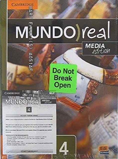 Mundo Real Level 4 Student's Book plus 1-year ELEteca Access Media Edition, Mixed media product Book