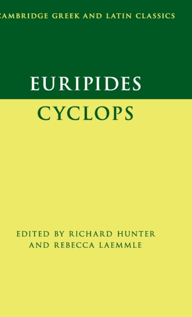 Euripides: Cyclops, Hardback Book
