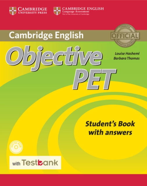 Objective PET Student's Book with Answers with CD-ROM with Testbank, Mixed media product Book