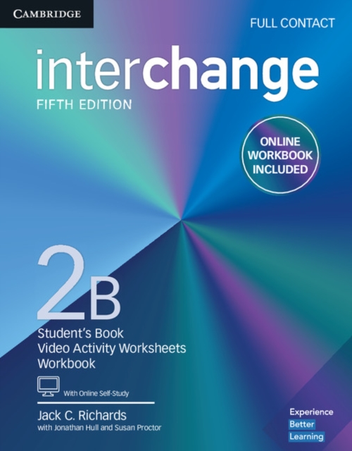 Interchange Level 2B Full Contact with Online Self-Study and Online Workbook, Mixed media product Book