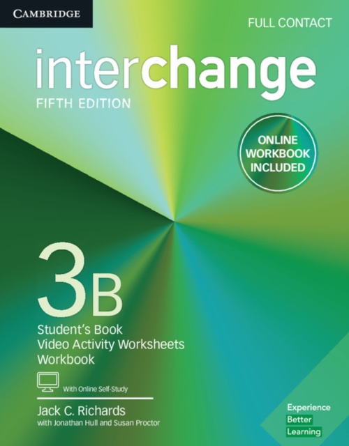 Interchange Level 3B Full Contact with Online Self-Study and Online Workbook, Mixed media product Book