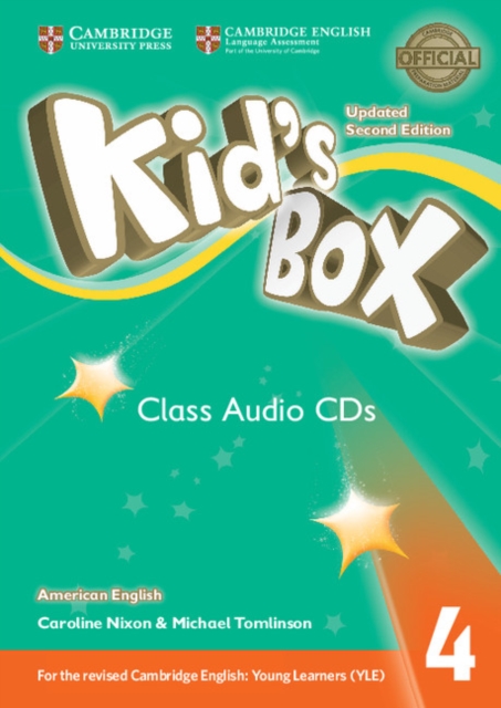 Kid's Box Level 4 Class Audio CDs (3) American English, CD-Audio Book