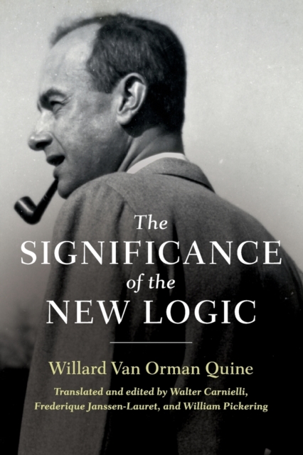 The Significance of the New Logic, Paperback / softback Book