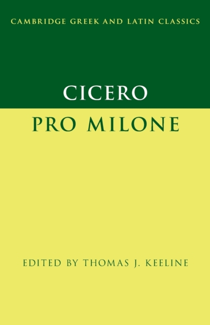Cicero: Pro Milone, Paperback / softback Book