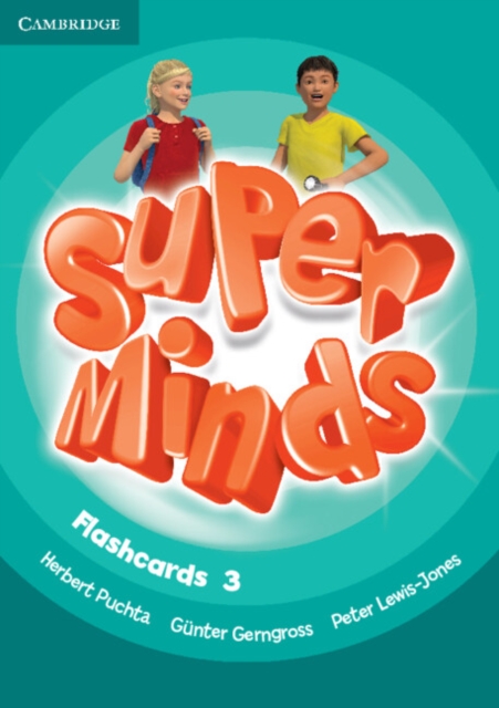 Super Minds Level 3 Flashcards (Pack of 83), Cards Book