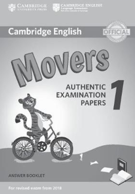 Cambridge English Movers 1 for Revised Exam from 2018 Answer Booklet : Authentic Examination Papers, Paperback / softback Book