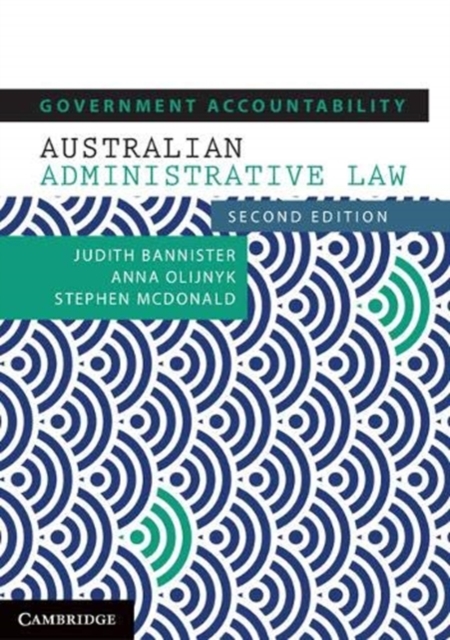 Government Accountability : Australian Administrative Law, Paperback / softback Book
