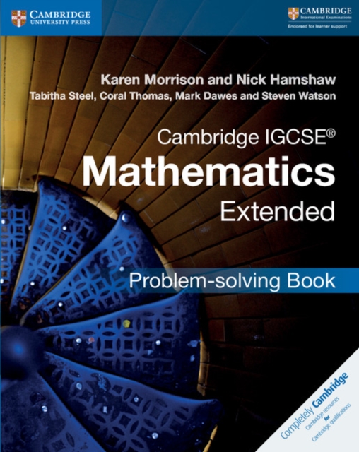 Cambridge IGCSE® Mathematics Extended Problem-solving Book, Paperback / softback Book