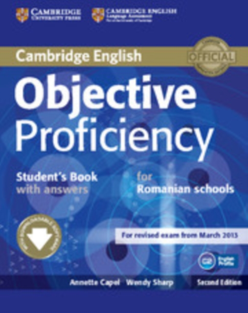 Objective Proficiency Student's Book with Answers with Downloadable Software Romanian Edition, Mixed media product Book