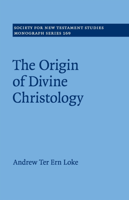 The Origin of Divine Christology, Paperback / softback Book