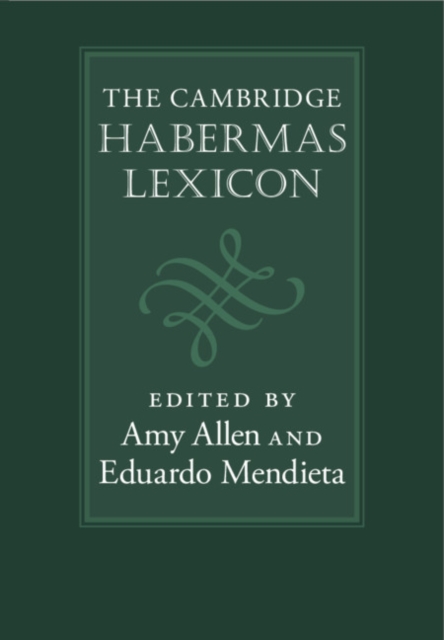 Cambridge Habermas Lexicon, EPUB eBook